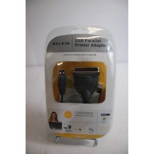 Belkin USB Parallel Printer Adapter Connect Old Printers To Modern Computers